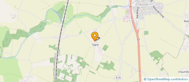 localisation de l'entreprise 982 452 369   CHAUNAY