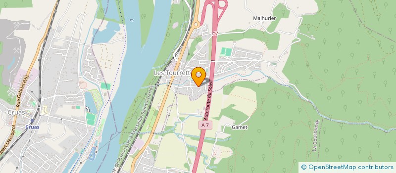 localisation de l'entreprise 982 488 157   LES TOURRETTES