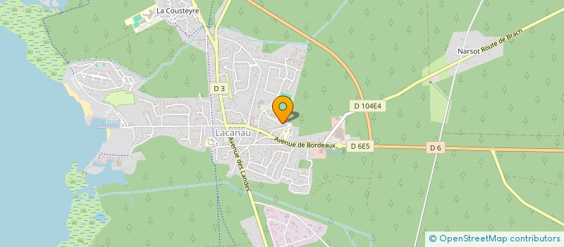 localisation de l'entreprise 982 491 086   LACANAU