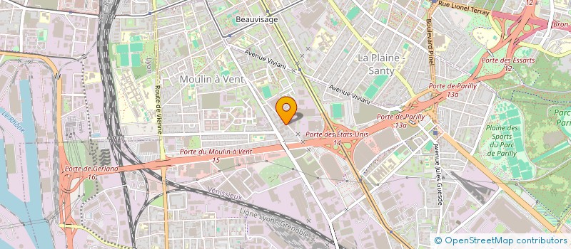 localisation de l'entreprise 982 508 921   VENISSIEUX