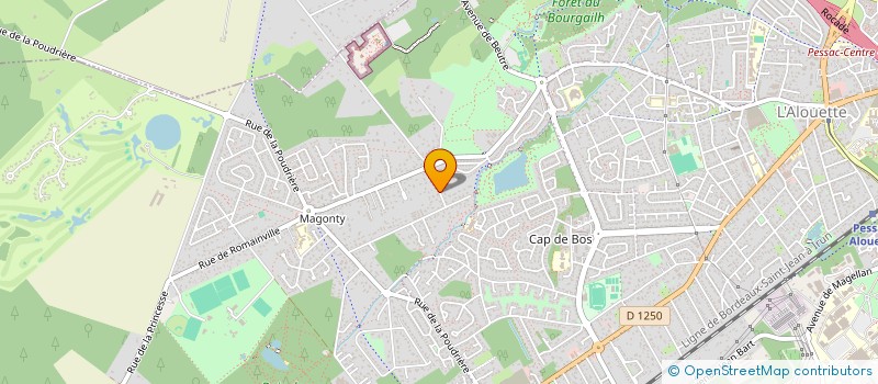 localisation de l'entreprise 982 516 031   PESSAC