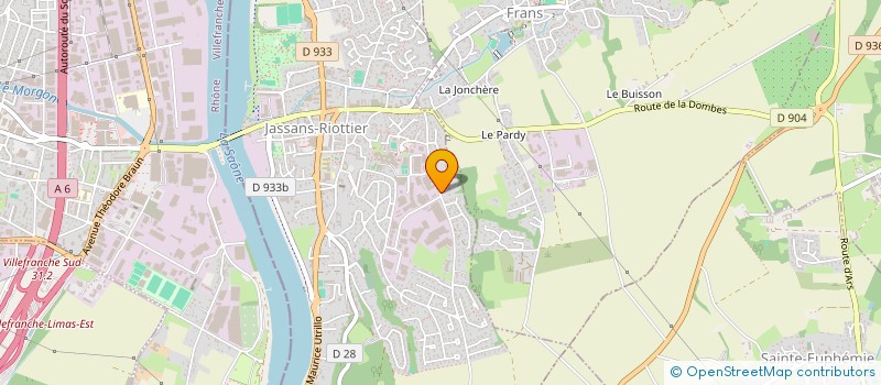 localisation de l'entreprise 982 521 247 à JASSANS-RIOTTIER