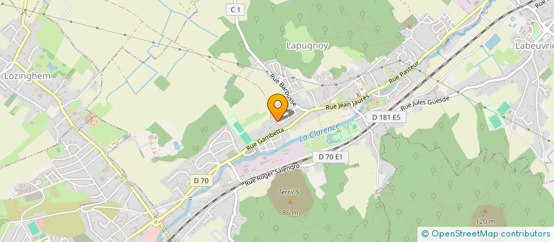 localisation de l'entreprise 982 521 320   LAPUGNOY