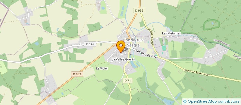 localisation de l'entreprise 982 523 268 à CONDE-SUR-VESGRE