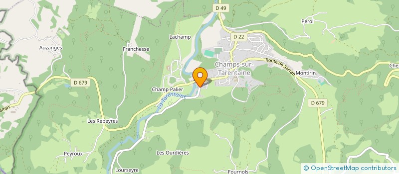 localisation de l'entreprise 982 538 985 à CHAMPS-SUR-TARENTAINE-MARCHAL