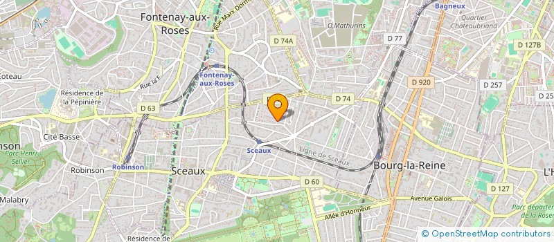 localisation de l'entreprise 982 540 817  à SCEAUX