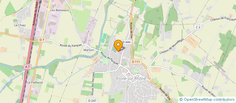 localisation de l'entreprise 982 564 700   ETOILE-SUR-RHONE