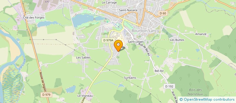 localisation de l'entreprise 982 608 986   BOURBON-LANCY