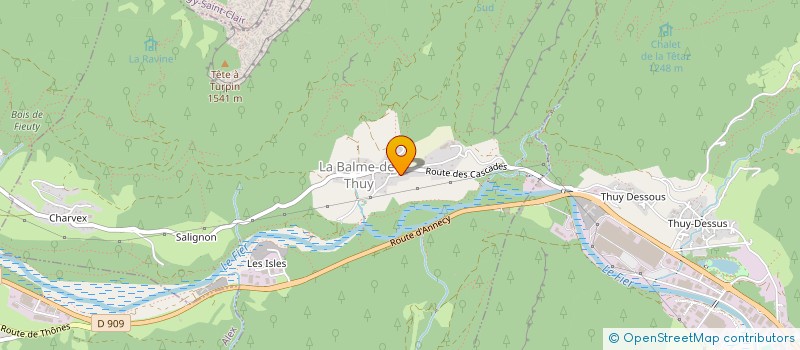 localisation de l'entreprise 982 621 724   LA BALME-DE-THUY