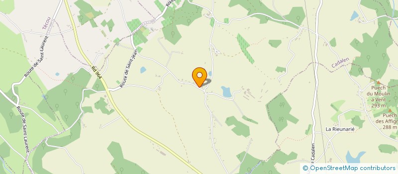 localisation de l'entreprise 982 668 972   CADALEN