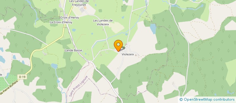 localisation de l'entreprise 982 676 454 à SAINT-PRIEST-LIGOURE