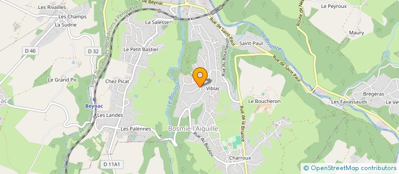 localisation de l'entreprise 982 707 515   BOSMIE-L'AIGUILLE