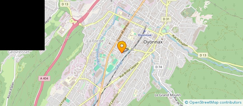 localisation de l'entreprise 982 717 274   OYONNAX