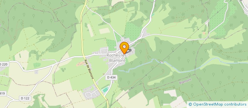 localisation de l'entreprise 982 719 775   ROCHES-LES-BLAMONT