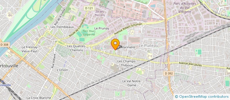 localisation de l'entreprise 982 725 962   SARTROUVILLE