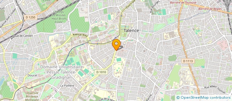 localisation de l'entreprise 982 730 087   TALENCE