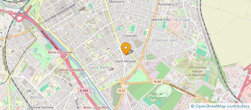 localisation de l'entreprise 982 757 973   REIMS