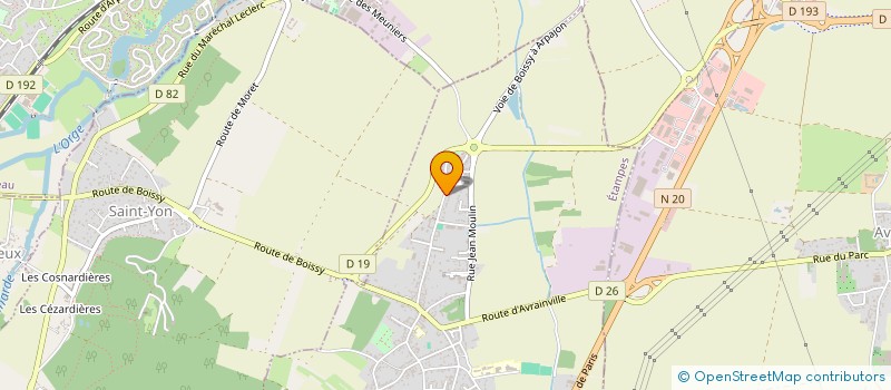 localisation de l'entreprise 982 771 446   BOISSY-SOUS-SAINT-YON