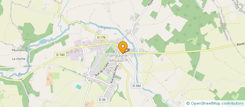 localisation de l'entreprise 982 781 767   CHAMPAGNE-MOUTON