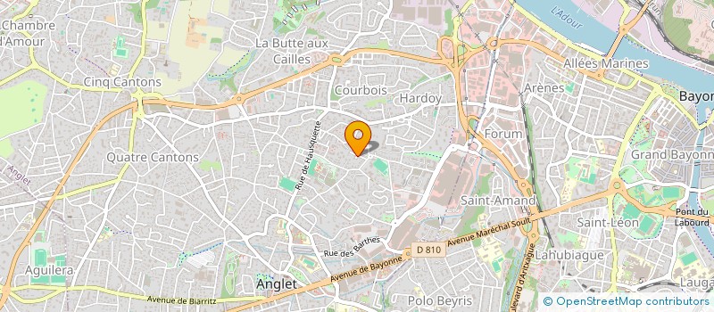 localisation de l'entreprise 982 783 797   ANGLET