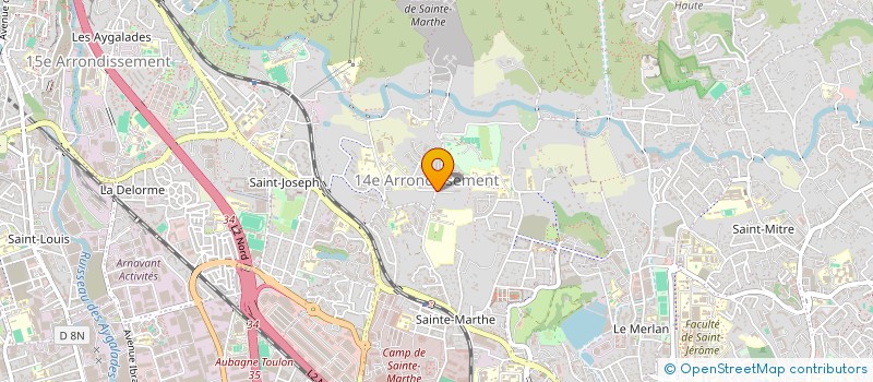 localisation de l'entreprise 982 814 493 à MARSEILLE 14EME