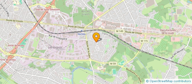 localisation de l'entreprise 982 835 621   CHOLET