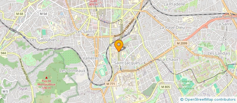 localisation de l'entreprise 982 848 293   CLERMONT-FERRAND