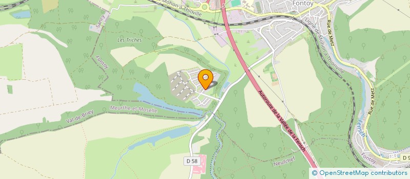 localisation de l'entreprise 982 863 953   FONTOY