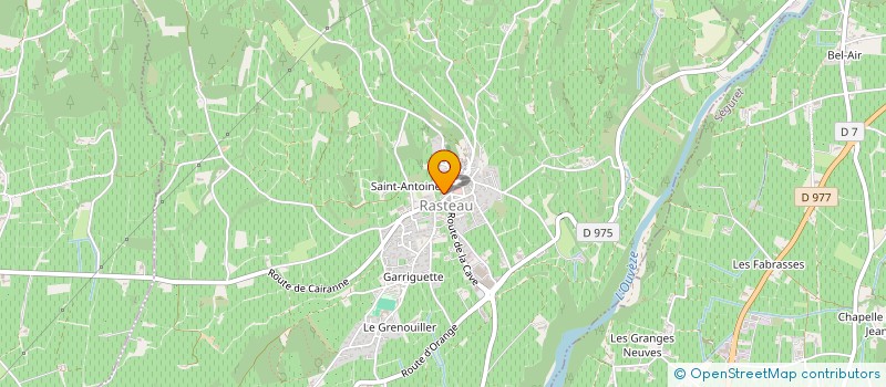 localisation de l'entreprise 982 885 170   RASTEAU