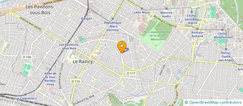 localisation de l'entreprise 982 889 008 à LE RAINCY