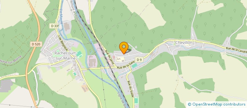 localisation de l'entreprise 982 970 287 à RACHECOURT-SUR-MARNE