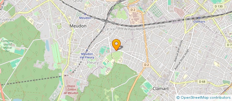 localisation de l'entreprise 983 014 325   MEUDON