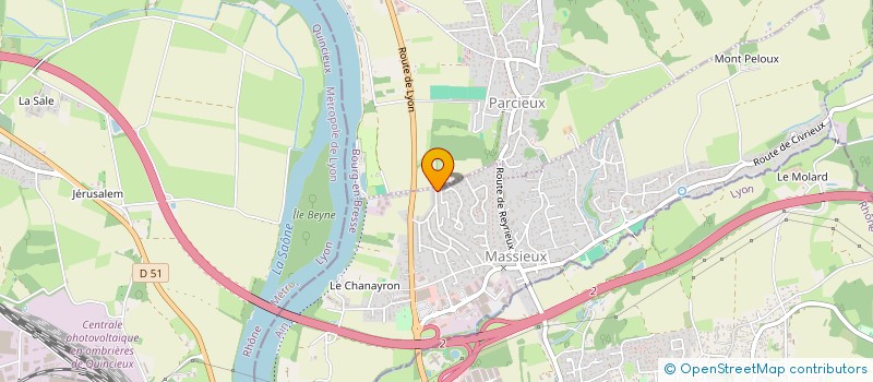 localisation de l'entreprise 983 032 632   MASSIEUX