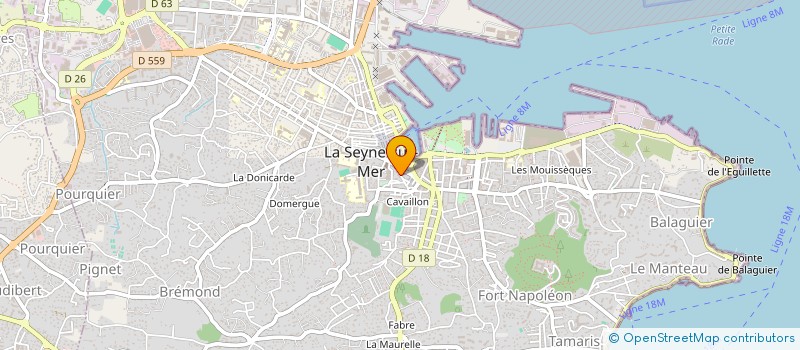 localisation de l'entreprise 983 045 832 à LA SEYNE-SUR-MER