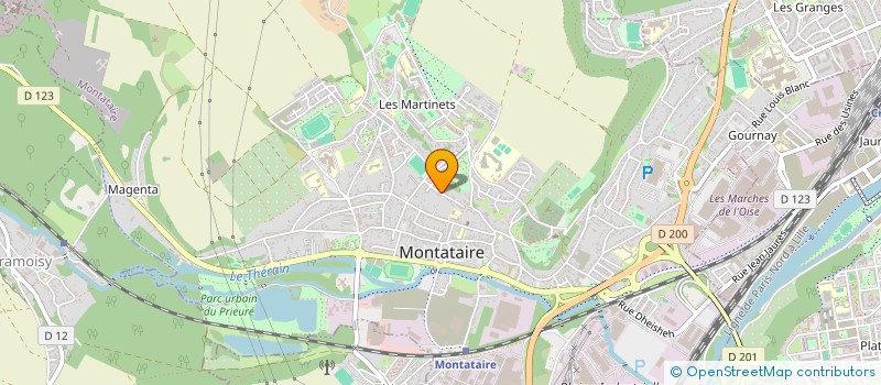 localisation de l'entreprise 983 046 731   MONTATAIRE