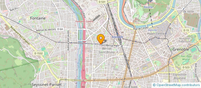 localisation de l'entreprise 983 053 943   GRENOBLE