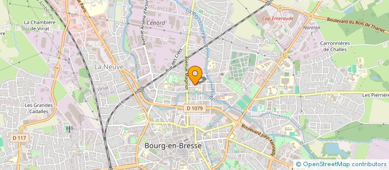 localisation de l'entreprise 983 054 586 à BOURG-EN-BRESSE