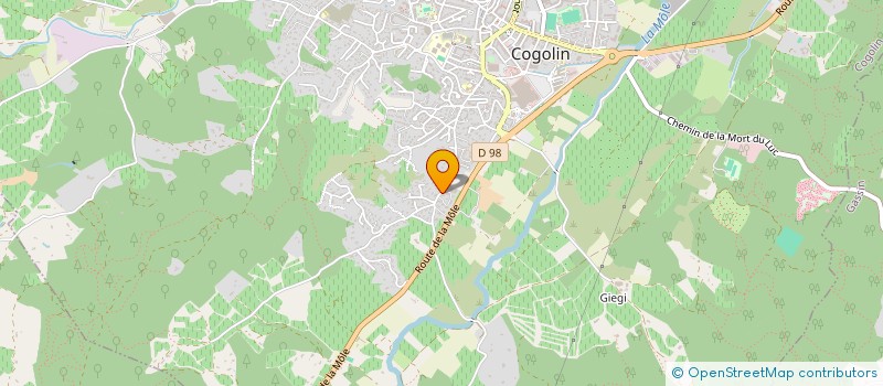 localisation de l'entreprise 983 075 086   COGOLIN