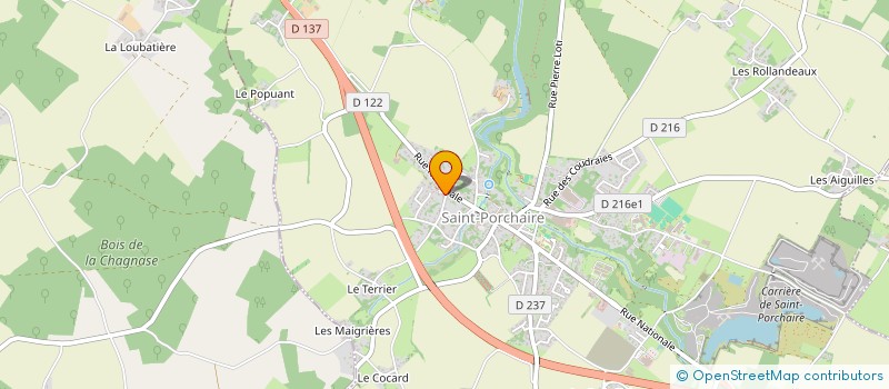 localisation de l'entreprise 983 084 336   SAINT-PORCHAIRE