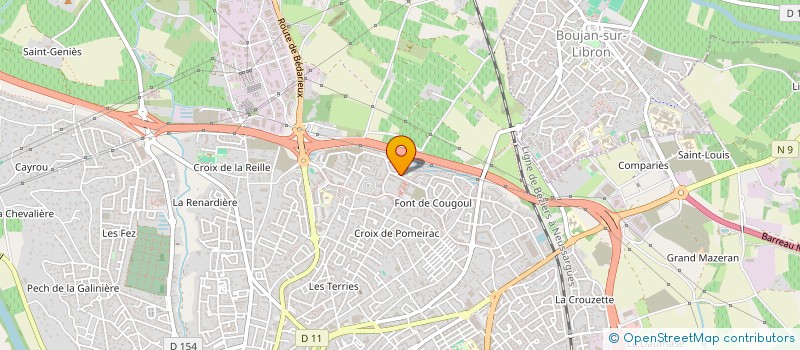 localisation de l'entreprise 983 086 661 à BEZIERS