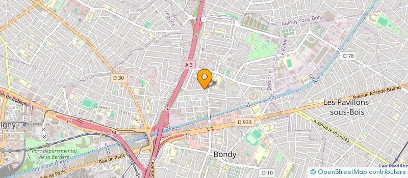 localisation de l'entreprise 983 101 551   BONDY