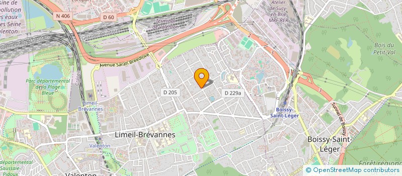 localisation de l'entreprise 983 104 431   LIMEIL-BREVANNES