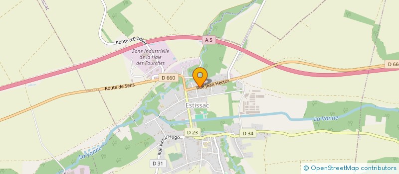 localisation de l'entreprise 983 108 614   ESTISSAC