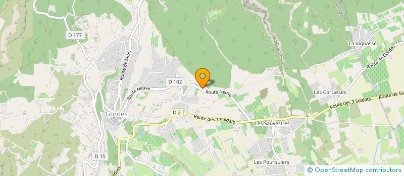 localisation de l'entreprise 983 133 471   GORDES