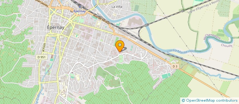 localisation de l'entreprise 983 136 102   EPERNAY