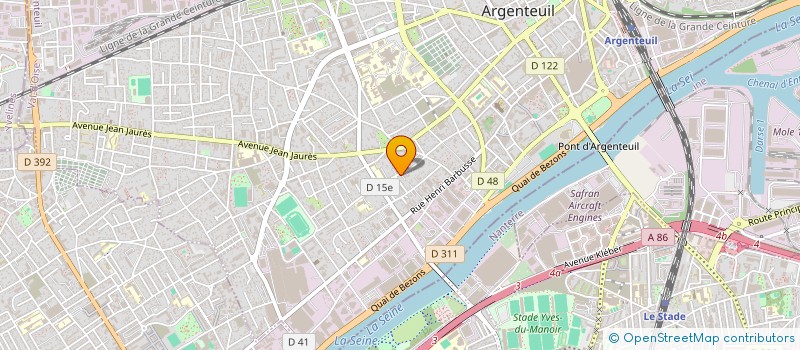 localisation de l'entreprise 983 145 558 à ARGENTEUIL