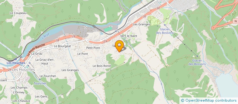 localisation de l'entreprise 983 154 972   LES HOUCHES