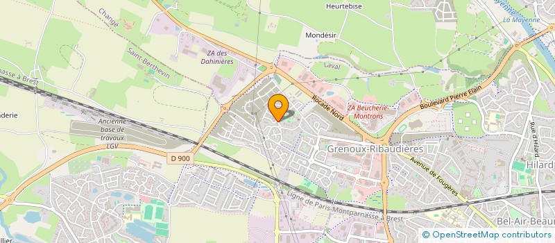 localisation de l'entreprise 983 164 559   LAVAL