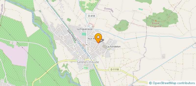 localisation de l'entreprise 983 174 640   SALLELES-D'AUDE