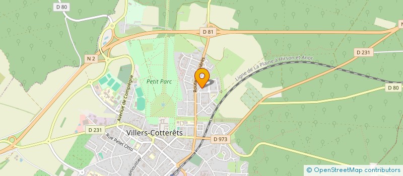 localisation de l'entreprise 983 183 849 à VILLERS-COTTERETS